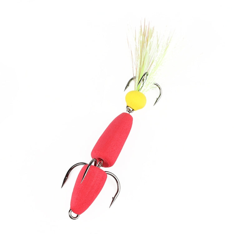 W.P.E PMG-M Foam Hook Soft Worm Bait Three Anchor Hook Fake Lures