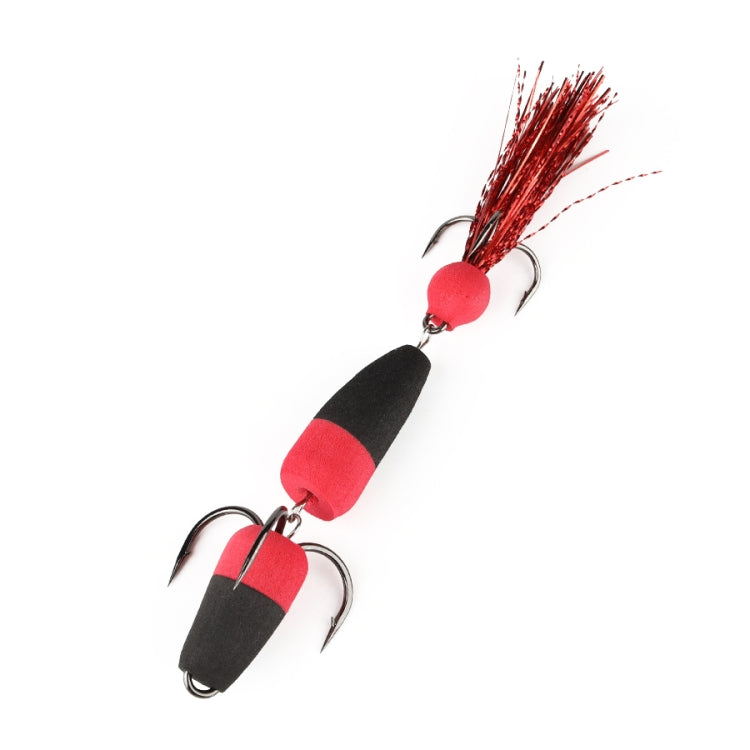 W.P.E PMG-M Foam Hook Soft Worm Bait Three Anchor Hook Fake Lures