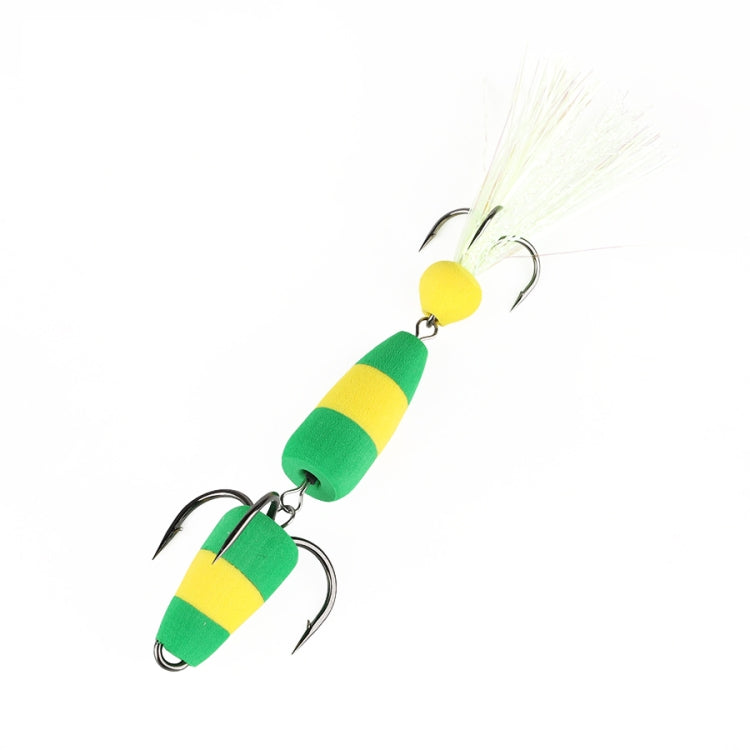 W.P.E PMG-M Foam Hook Soft Worm Bait Three Anchor Hook Fake Lures