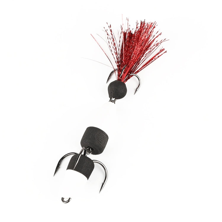 W.P.E PMG-M Foam Hook Soft Worm Bait Three Anchor Hook Fake Lures