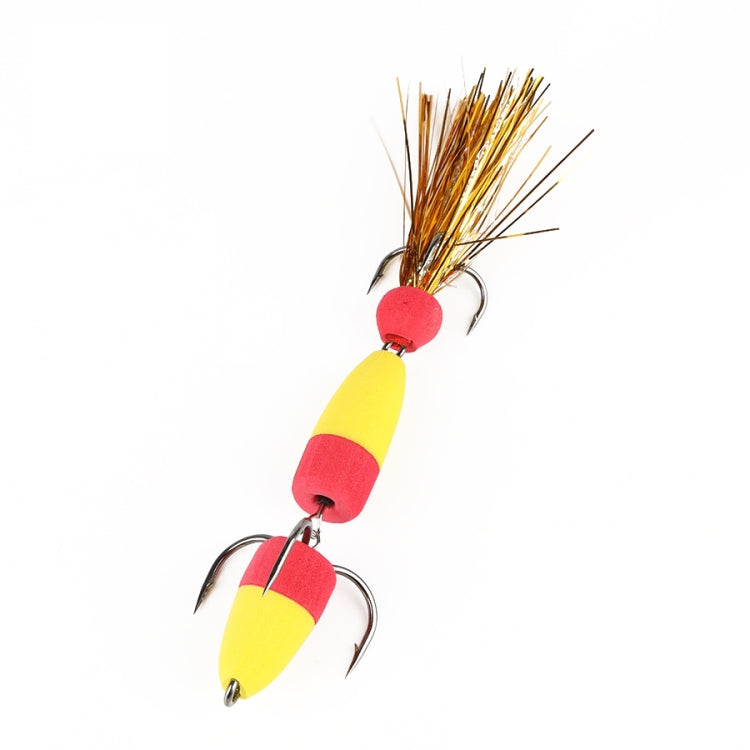 W.P.E PMG-M Foam Hook Soft Worm Bait Three Anchor Hook Fake Lures