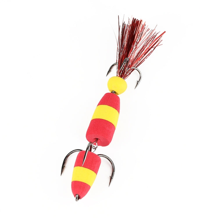 W.P.E PMG-M Foam Hook Soft Worm Bait Three Anchor Hook Fake Lures