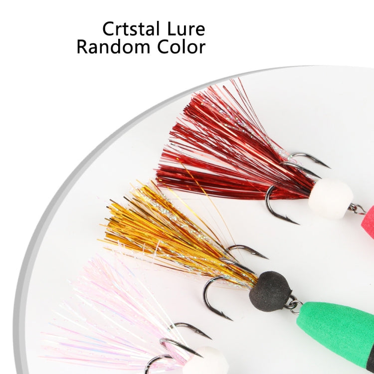 W.P.E PMG-M Foam Hook Soft Worm Bait Three Anchor Hook Fake Lures