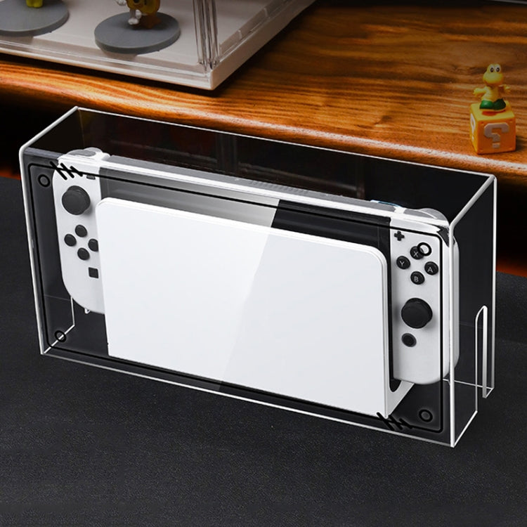 035 for Nintendo Switch/Oled Game Console Display Luminous Base Dustproof Cover, Spec: