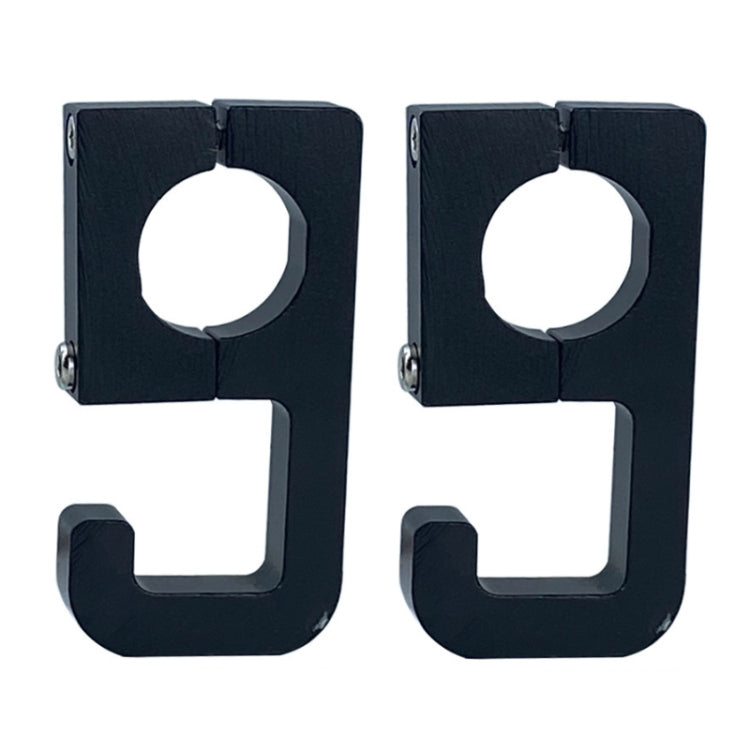 2pcs Motorcycle Type 69 Aluminum Alloy Multifunctional Helmet Hook