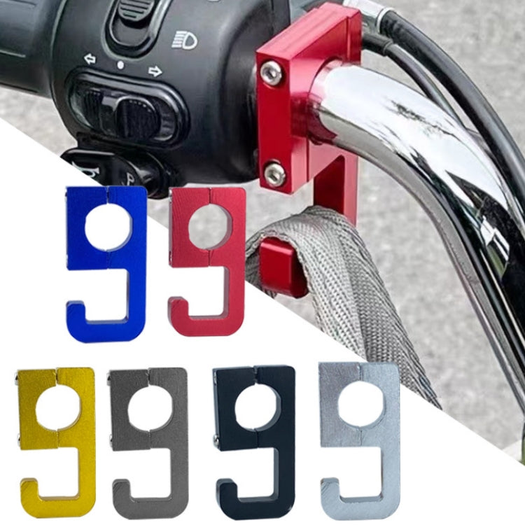 2pcs Motorcycle Type 69 Aluminum Alloy Multifunctional Helmet Hook