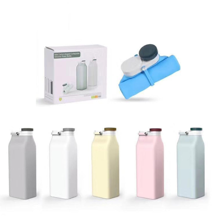 Outdoor Sports Portable Silicone Folding Water Cup Minimalist Travel Large Capacity Milk Bottle