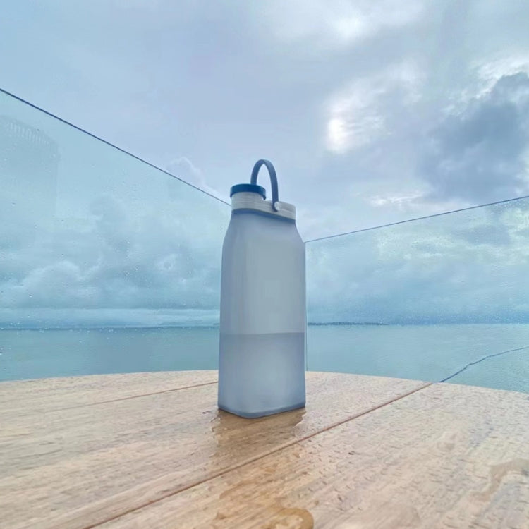 Outdoor Sports Portable Silicone Folding Water Cup Minimalist Travel Large Capacity Milk Bottle
