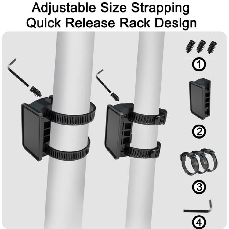 WILD MAN  ES8X Electric Scooter Bicycle Fast Disassembly Hanging Bag EVA Hard Shell Bag