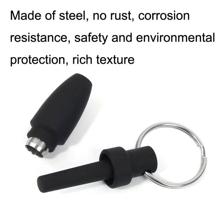 2pcs Stainless Steel Knife Blade Cigar Drill Portable Cigar Puncher