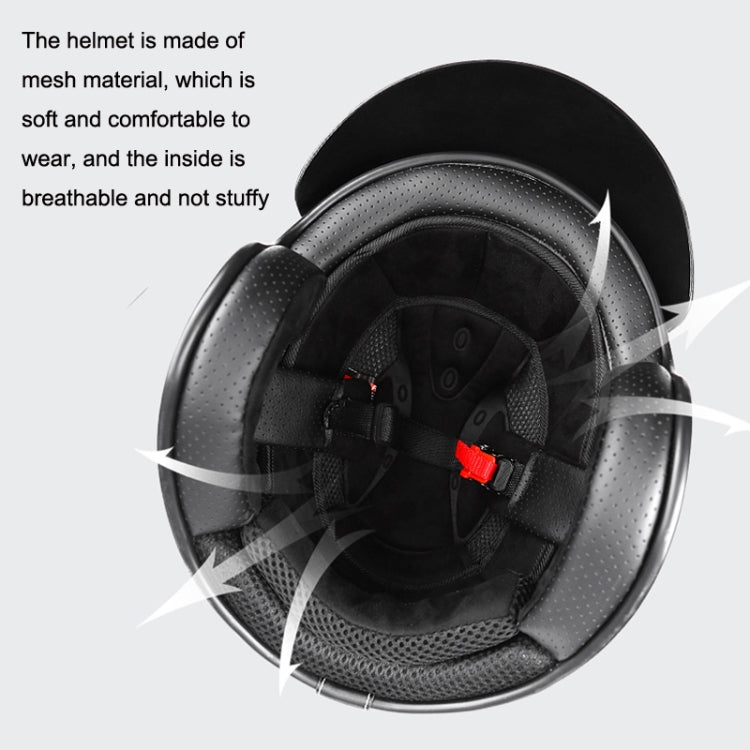 BYB 701 All Seasons Retro Motorcycle Helmet