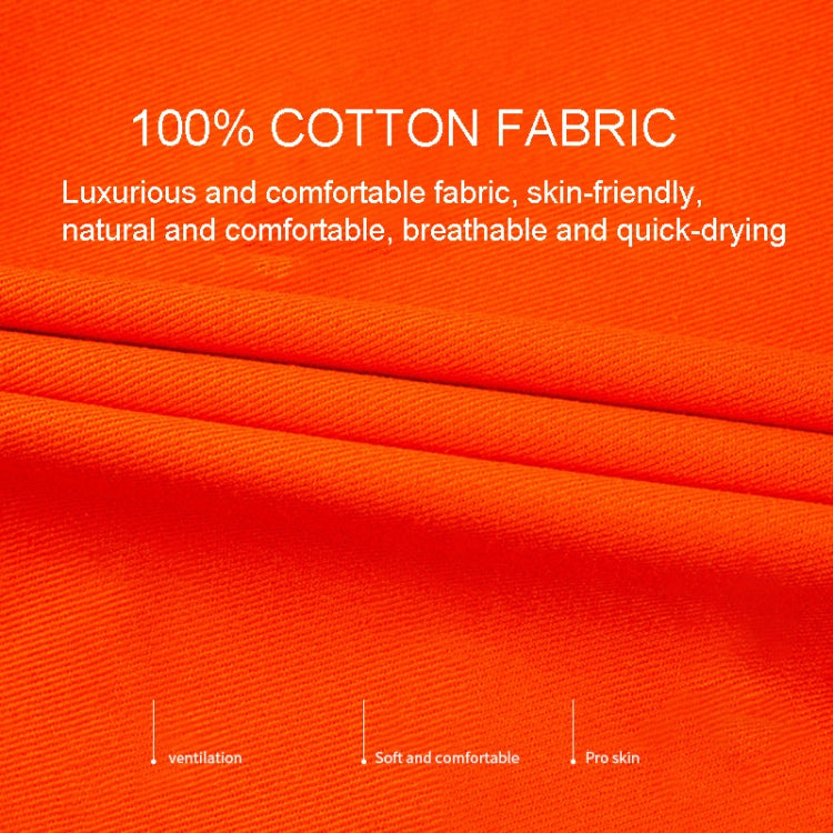 Pure Cotton Long-sleeved Reflective Clothes Overalls Work Clothes