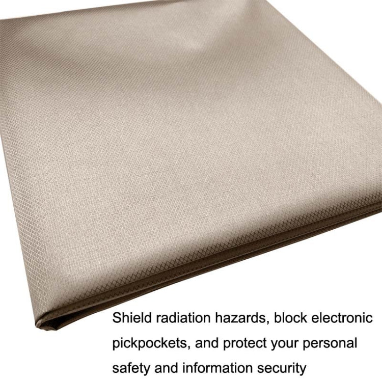 ZD-LG-008 Lingge Anti-radiation Signal Shielding Lining EMF / EMI / RF / RFID Soft Cloth, Size: