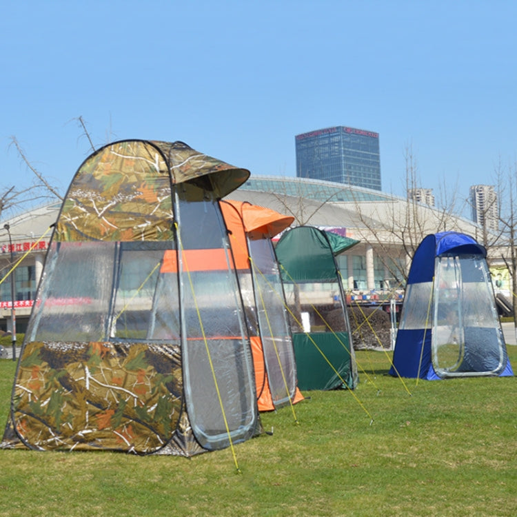 ZL8801 Single Foldable Outdoor Fishing Rainproof Sunshade Tent with Double-doors