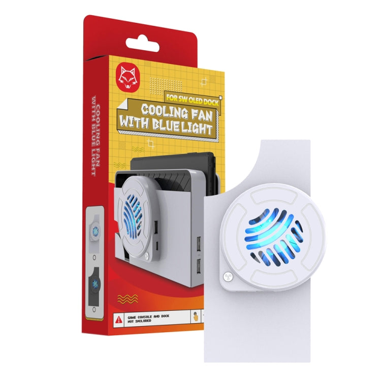 For Nintendo Switch OLED SWL138 Game Console Cooling Fan Host Storage Base Cooling Bracket