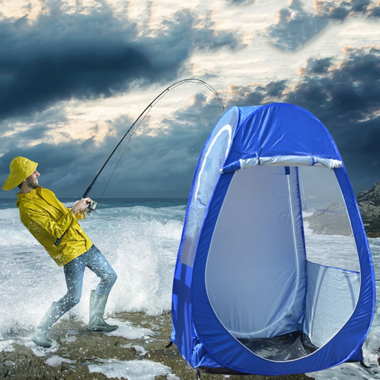 ZL-8802 Outdoor Rainproof and Sunshade Foldable Fishing Single Tent with Dual Window