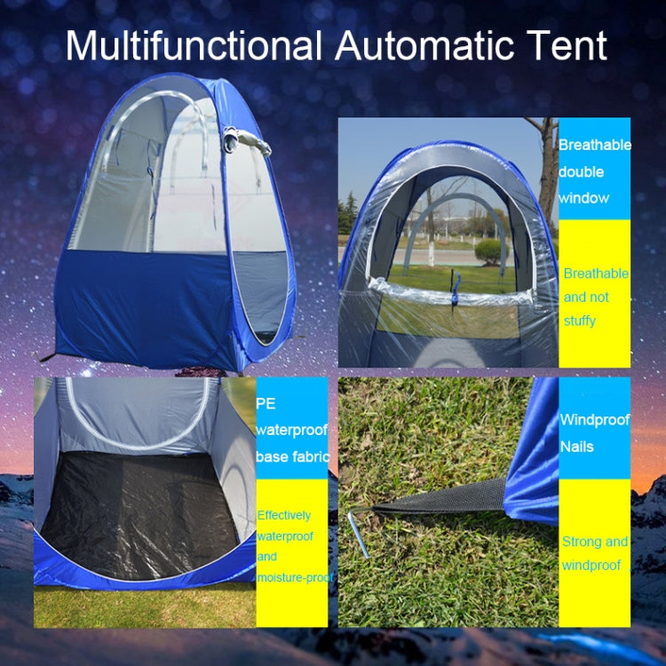 ZL-8802 Outdoor Rainproof and Sunshade Foldable Fishing Single Tent with Dual Window
