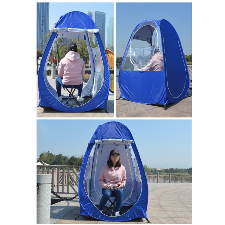 ZL-8802 Outdoor Rainproof and Sunshade Foldable Fishing Single Tent with Dual Window