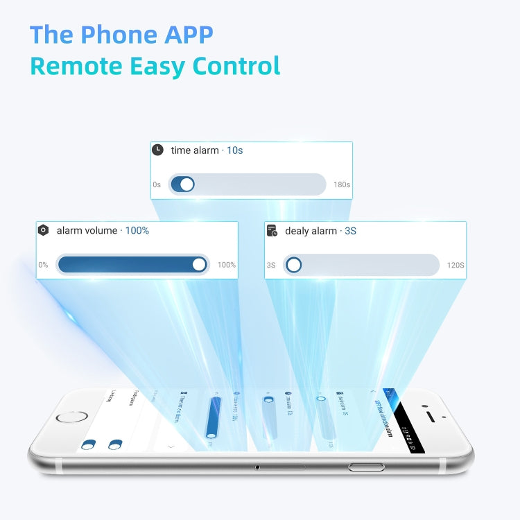 Tuya WIFI Sound and Light Water Immersion Alarm Leak Sensor Overflow Alarm Detector