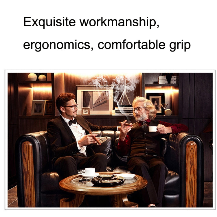 5pcs Mini Black Stainless Steel Double Edge Cigar Scissors Cigar Crushers