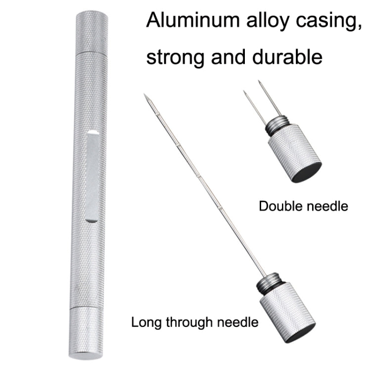 Lightweight With Serrated Cigar Needle Dredger Drilled Smoke Vent