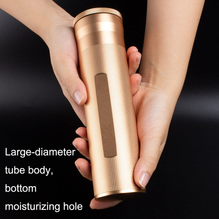 Metal Humidor Cigar Tube Humidifier Storage Bin Humidity Display