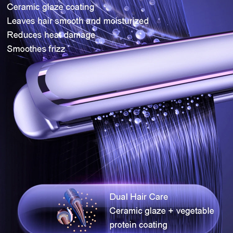 LTBEAR Negative Ion Straightening Curling Hair Wet and Dry Clipper Anti Hot Curling Iron, CN Plug