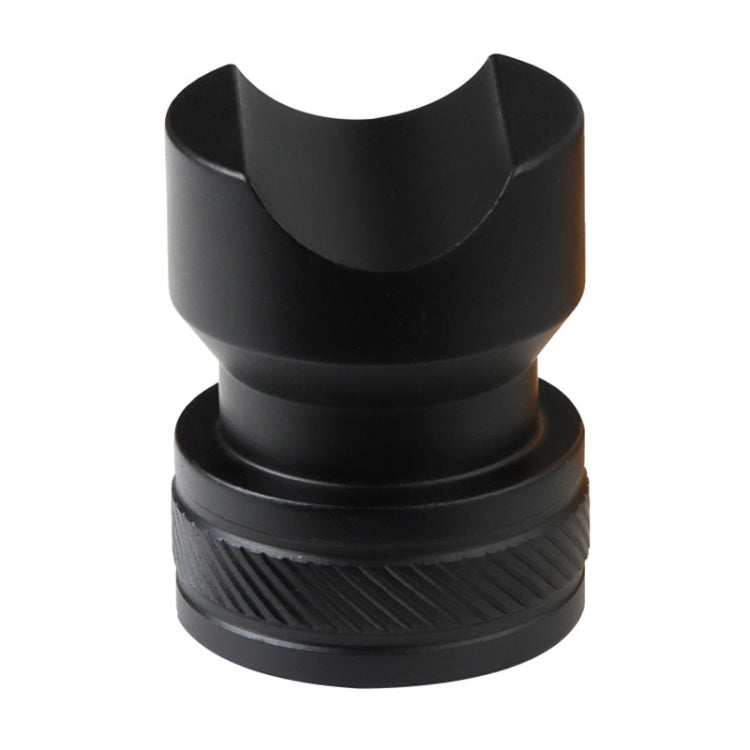 Metal Portable Cigar Holder Large Diameter Smoke Slot Non-slip Bottom