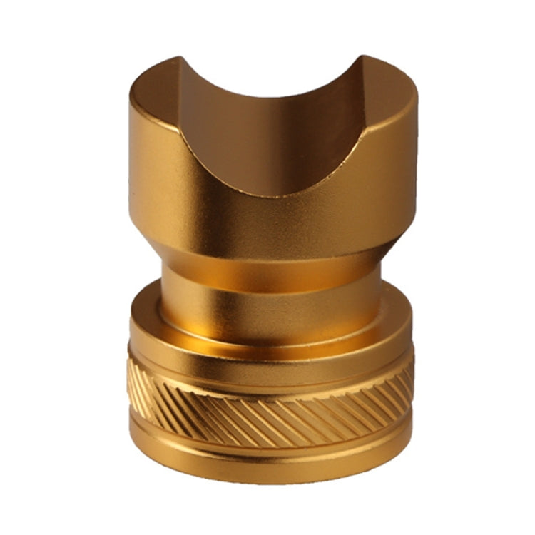 Metal Portable Cigar Holder Large Diameter Smoke Slot Non-slip Bottom