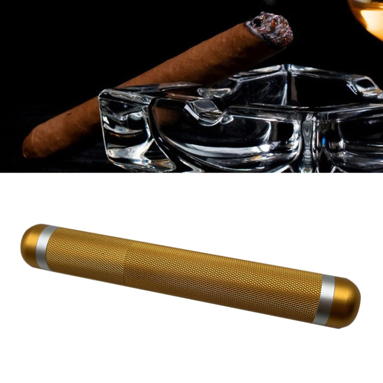 Convenient Metal Cigar Humidor Cigar Storage Tube