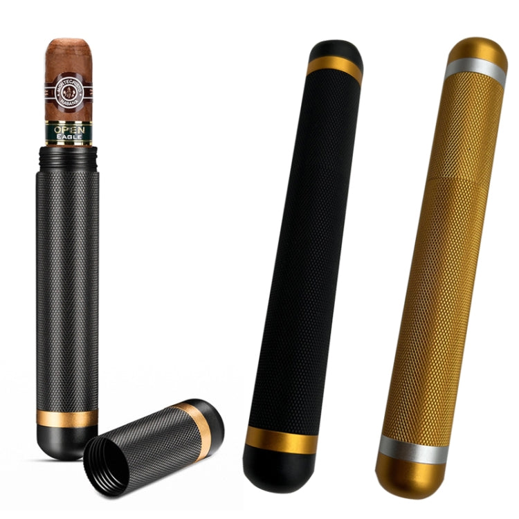 Convenient Metal Cigar Humidor Cigar Storage Tube