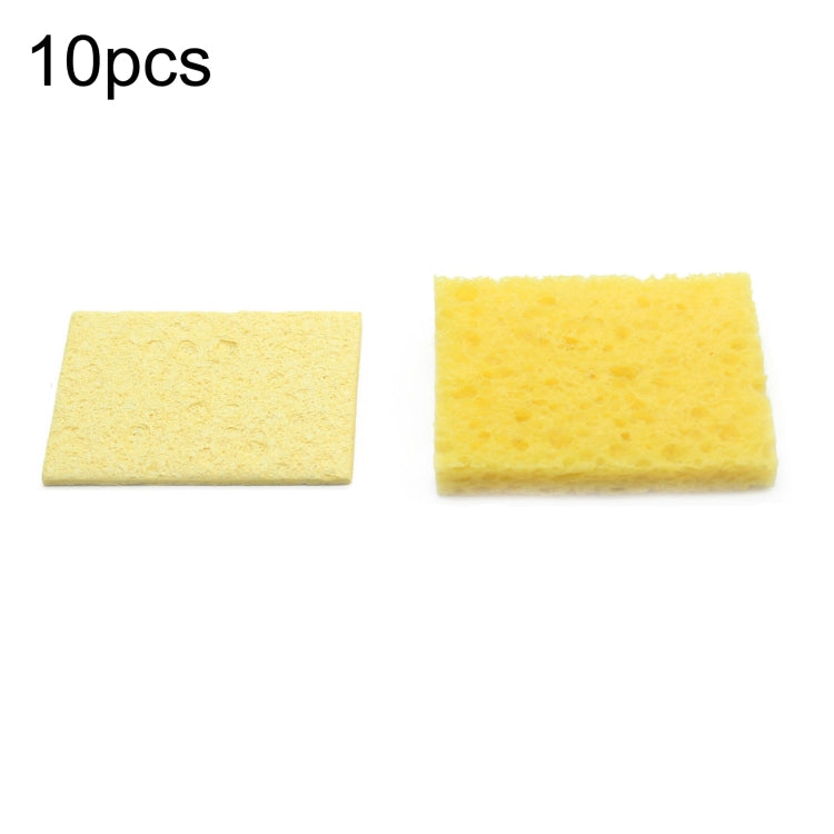 Soldering Iron Tin Remover Cleaning Cotton Wood Pulp Sponge,Spec: Thin Square 6x6cm