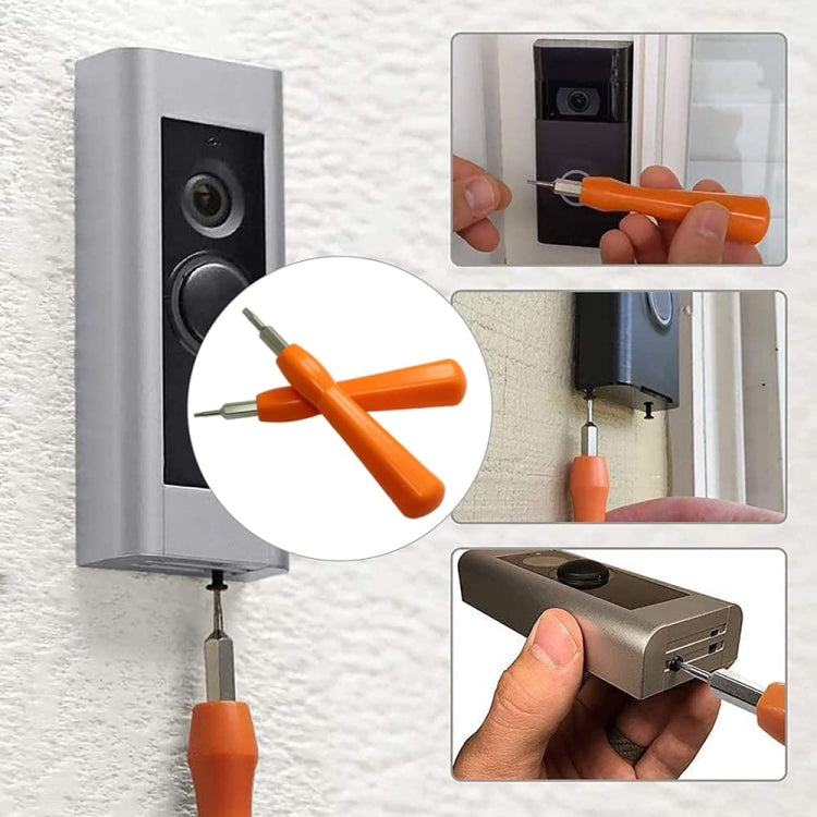 2 In 1  For RIng Doorbell Screwdriver Replacement For Ring Doorbell Battery Change