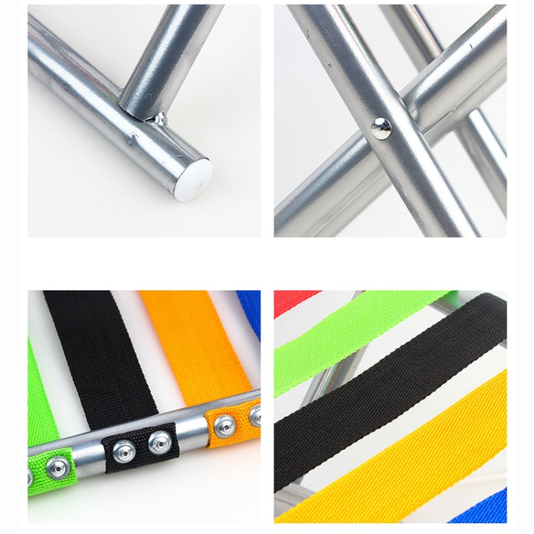 Metal Tube Outdoor Folding Chair Fishing Stool Camping Portable Stool