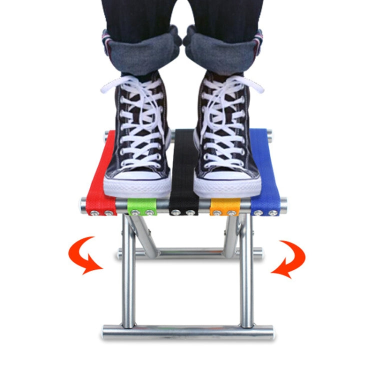 Metal Tube Outdoor Folding Chair Fishing Stool Camping Portable Stool