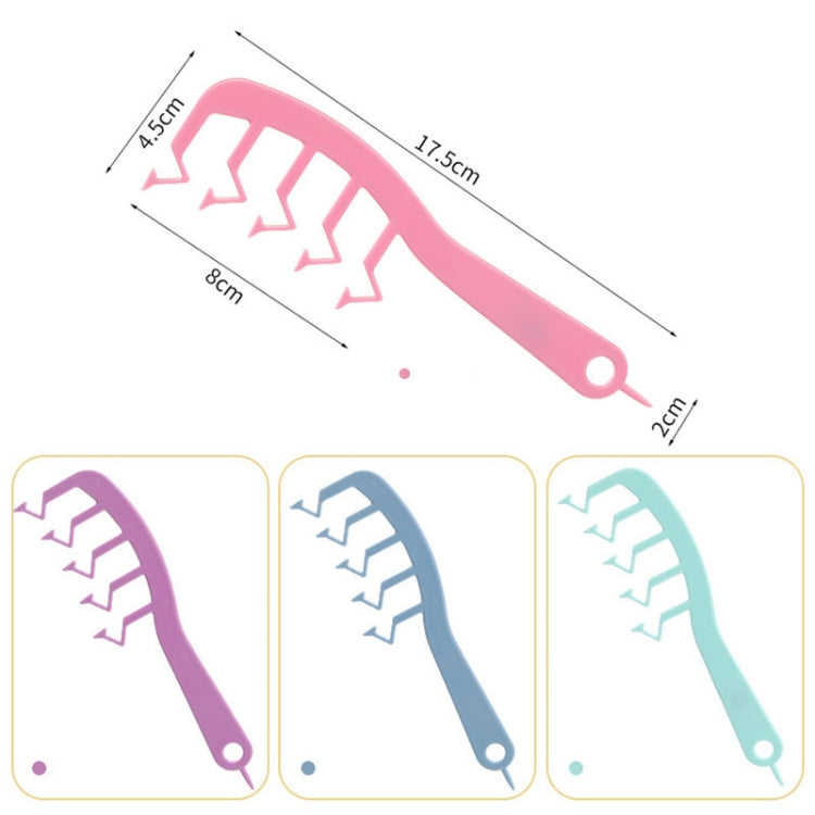 10pcs Z Shape Hair Combs Portable Hair Styling Tool