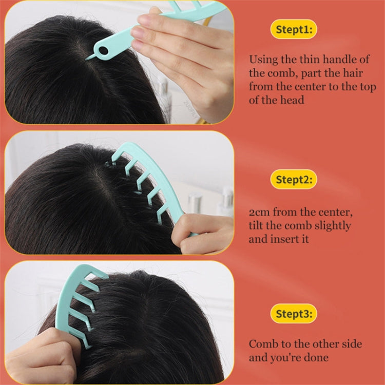 10pcs Z Shape Hair Combs Portable Hair Styling Tool