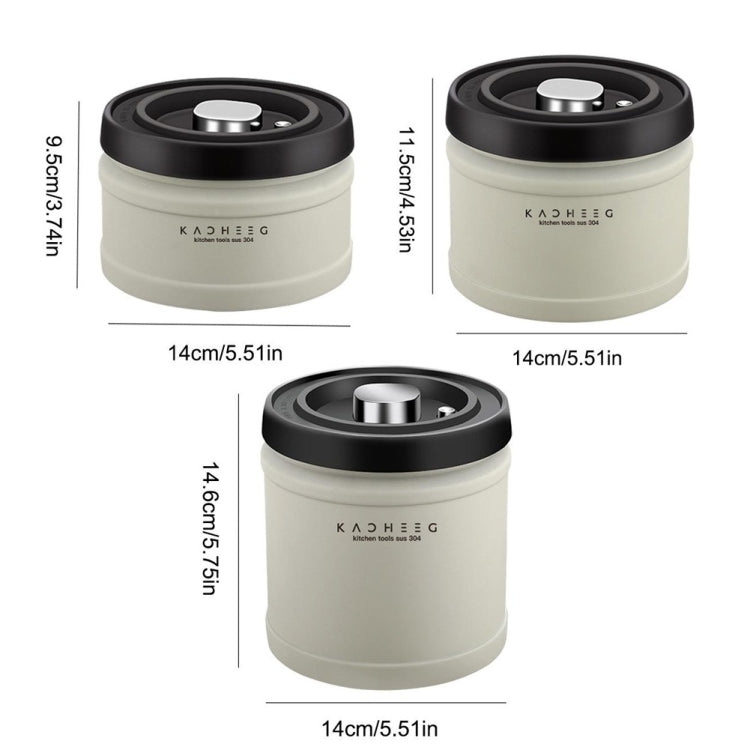 Kacheeg Sealing Can Pressed Vacuum Coffee Bean Tea Cans, Capacity: