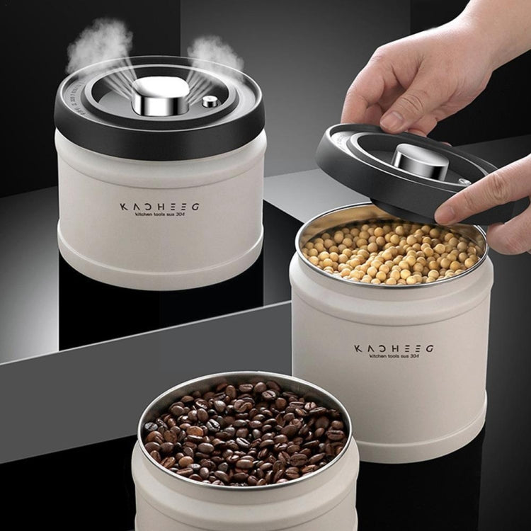Kacheeg Sealing Can Pressed Vacuum Coffee Bean Tea Cans, Capacity: