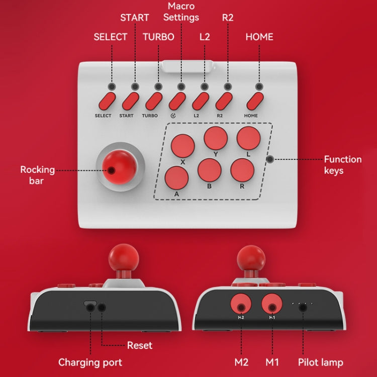 Y01 Bluetooth Wireless 2.4G Joystick Gamepad