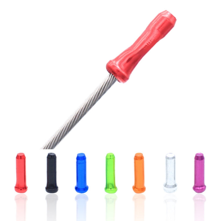 50pcs Mountain Road Bicycle Aluminum Alloy Brake Shifting Cable Core Cap