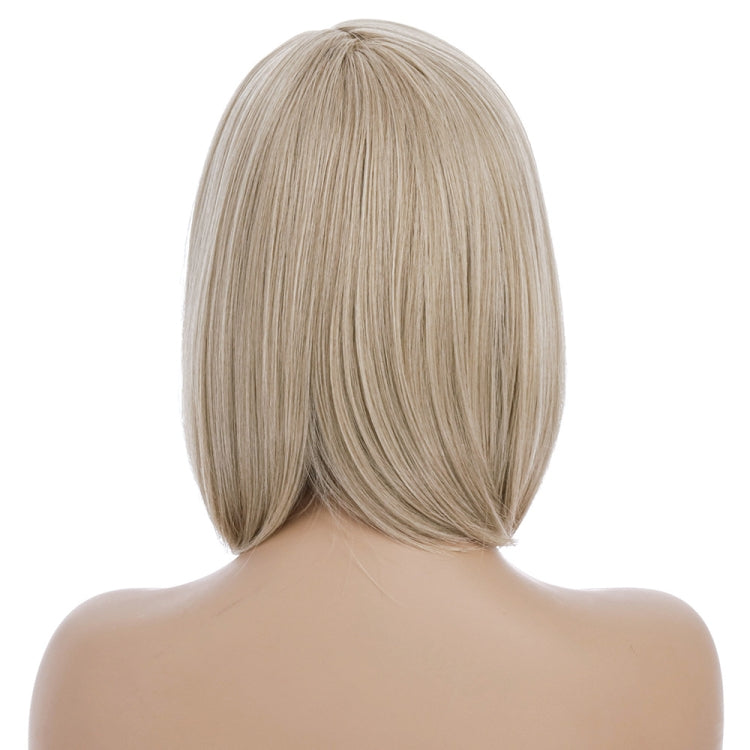 Ladies High Temperature Silk Short Wig Chemical Fiber Headgear