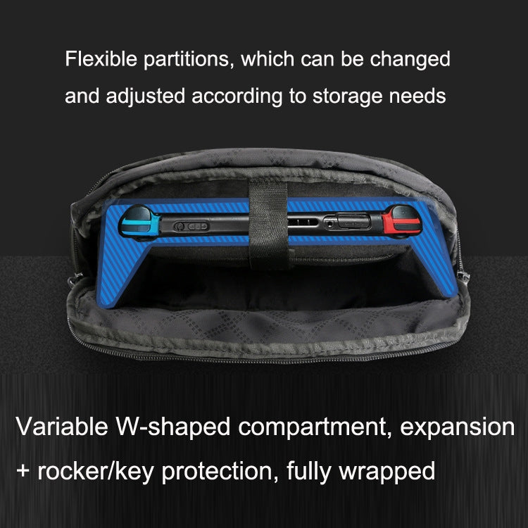 For Nintendo Switch MAHOO 10268 Storage Bag Handbag Shoulder Multi-functional Waterproof Messenger Bag