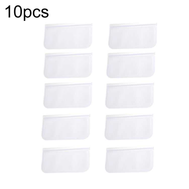 10pcs EVA Refrigerator Reusable Food Airtight Peservation Bag, Size: