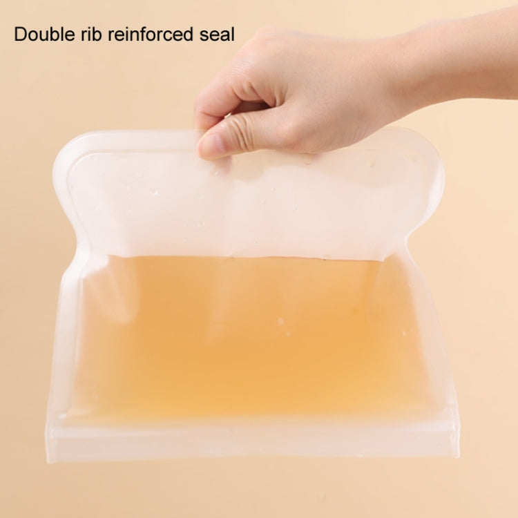 10pcs EVA Refrigerator Reusable Food Airtight Peservation Bag, Size: