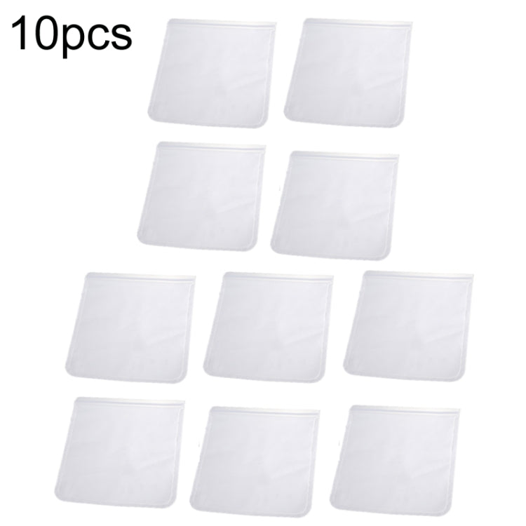 10pcs EVA Refrigerator Reusable Food Airtight Peservation Bag, Size: