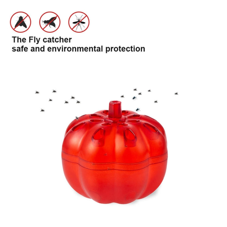 SK116 2pcs Small Pumpkin Fruit Fly Traps Fruit Flying Worm Catcher