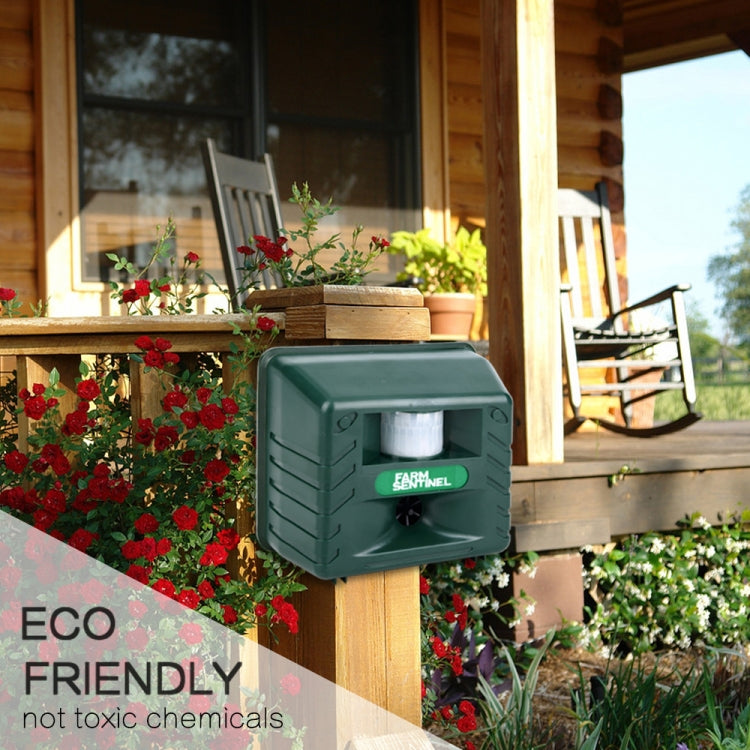 SK131 Garden Outdoor Ultrasonic Rat Repeller Snake Repelle Farm Animal Driving Device