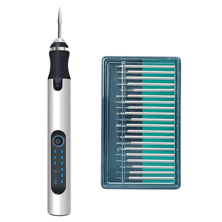 SNJ-3681 Mini Engraving Pen Wireless Polishing Electric Grinder, Style: