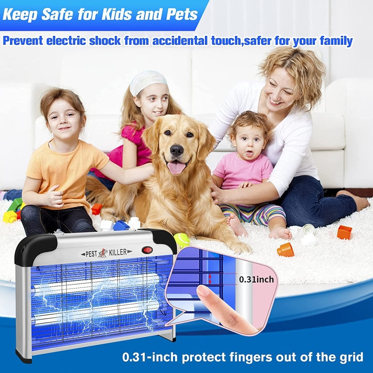 SK611 Indoor Household 20W Electric Shock Mosquito Killer Lamp High Voltage Hotel Fly Killer Lamp